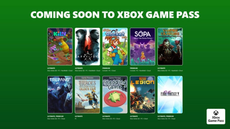 Nuevos juegos añadidos en Game Pass abril de 2026