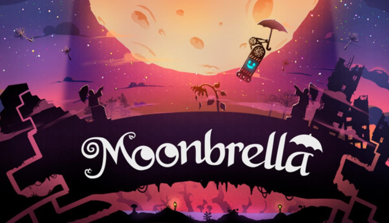 Moonbrella, el metroidvania 2D con paraguas y física exagerada, llegará a PC y consolas