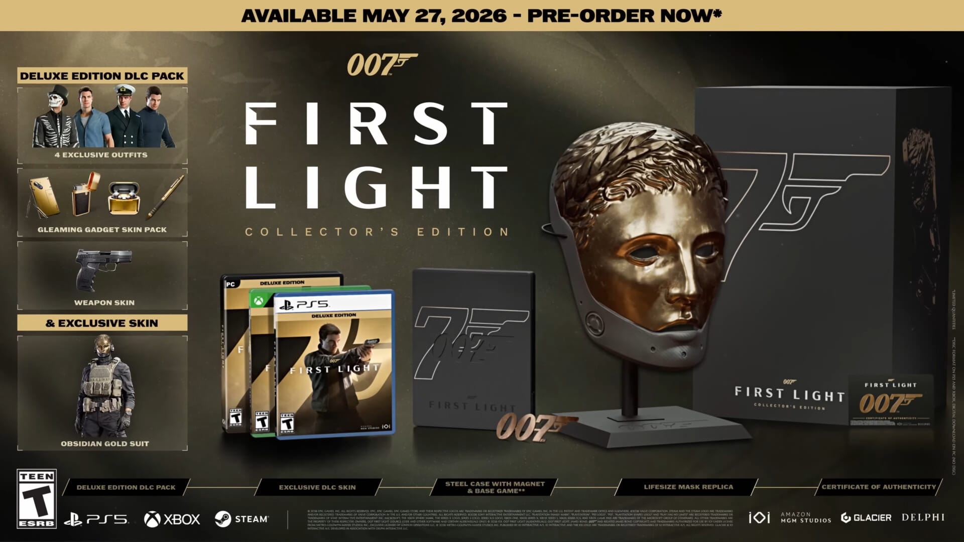 007 First Light – Extras obtenibles al precomparlo