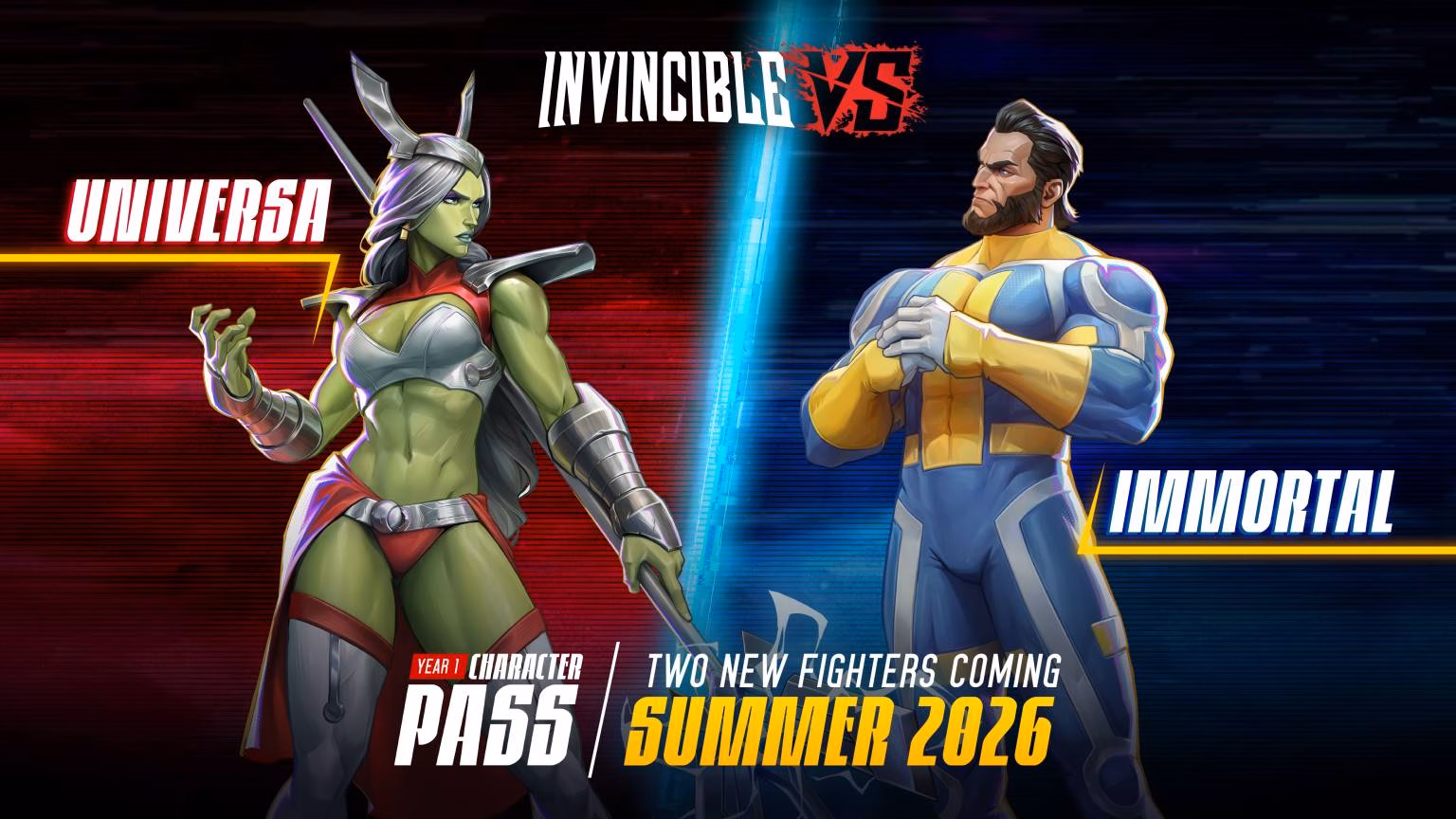 Invincible VS confirma sus primeros DLC: Universa e Inmortal se apuntan a la pelea