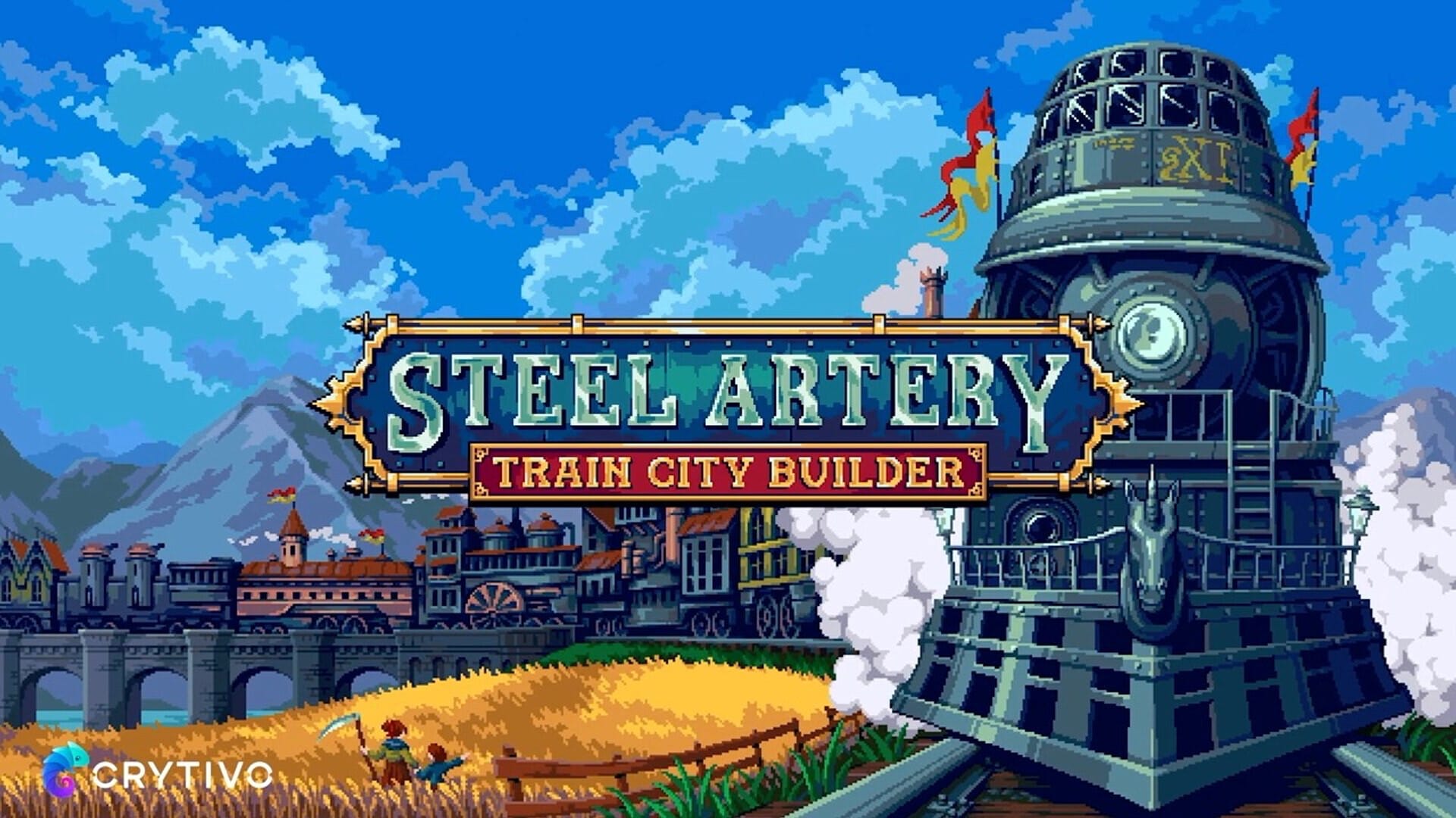 Steel Artery: Train City Builder llegará a Steam en mayo con su ciudad-tren en movimiento
