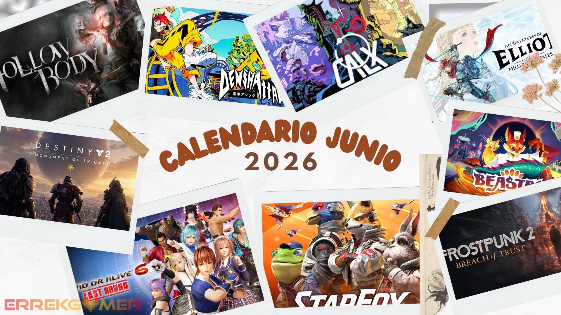 Lanzamientos de videojuegos de junio 2026: Star Fox, Hollowbody, la última expansión de Destiny 2 y mucho más