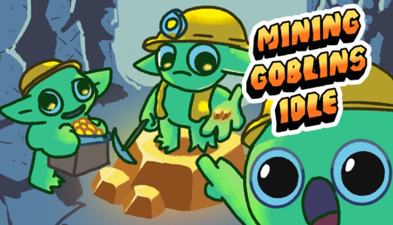 Mining Goblins Idle llega a Steam el 12 de mayo: más goblins, minería y automatización infinita